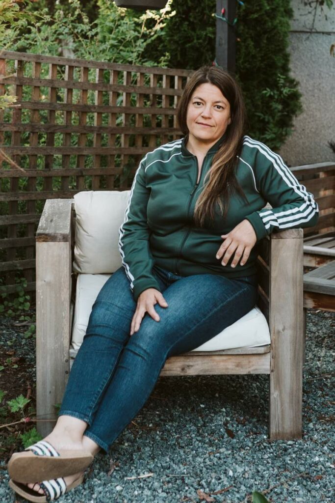 Ann Walter Seated in a chair